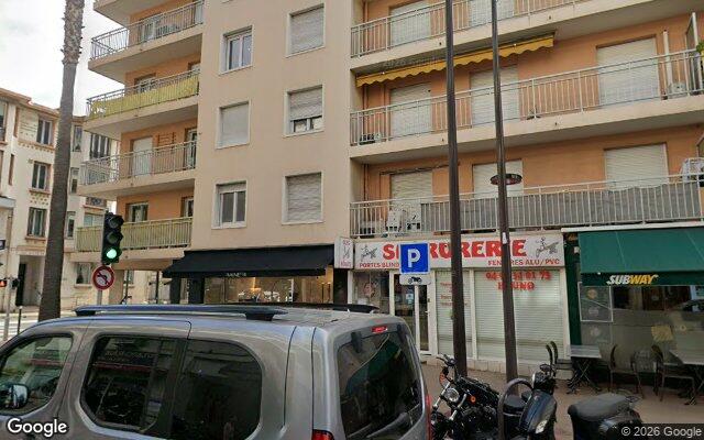 Façade : 11 boulevard President Wilson 6160 Antibes, Antibes