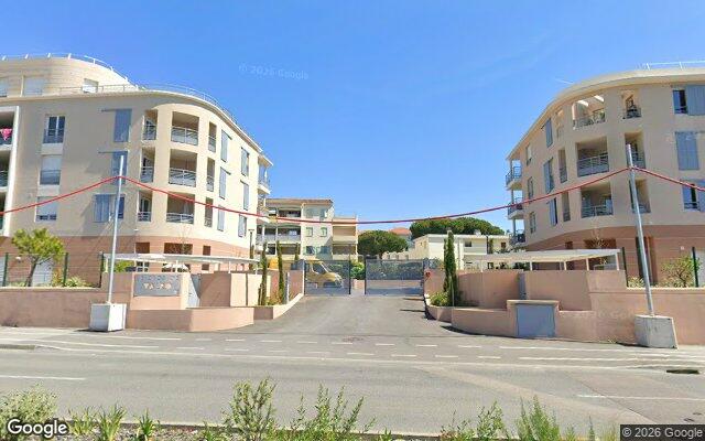 Façade : 1760 avenue Jules Grec, Antibes